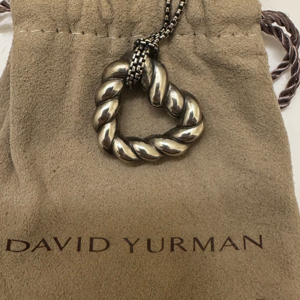 David Yurman Heart pendant necklace
